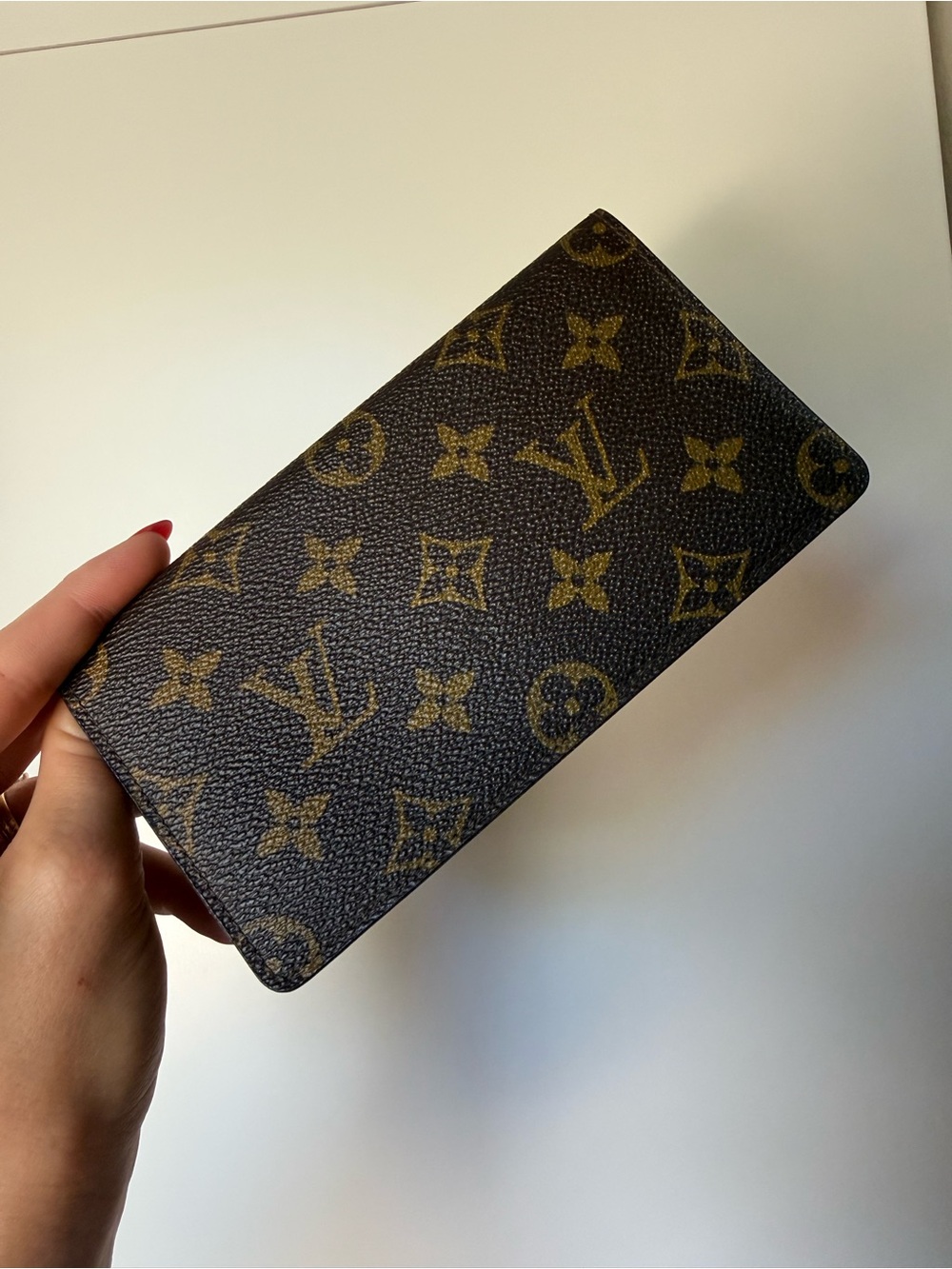 Louis Vuitton Monogram Checkbook Wallet